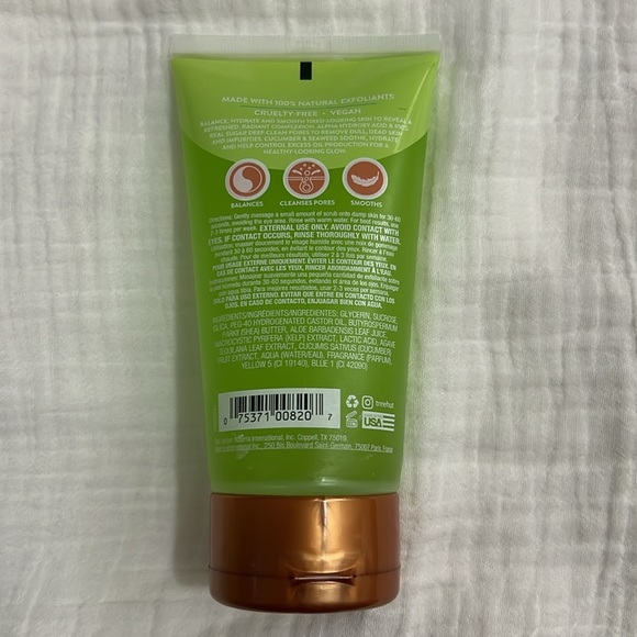 Tree Hut Balancing Sugar Scrub Cucumber Seaweed AHA - Picture 2 of 2